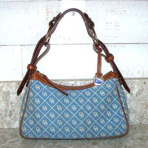 Dooney & Bourke VTG DB Monogram Handbag